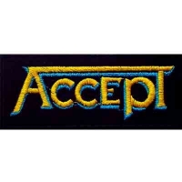 Нашивка Accept - Yellow Logo