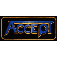 Нашивка Accept - Blue Logo