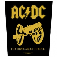 Нашивка на спину AC/DC - For Those About To Rock
