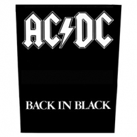 Нашивка на спину AC/DC - Back In Black