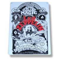 Металлический постер Led Zeppelin - Magic Metal