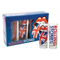 Набор из 4-х ликерных стаканчиков Rolling Stones - Union Jack