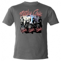 Футболка Motley Crue - Girls Girls Girls Grey