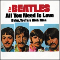 Магнит Beatles - All You Need Is Love