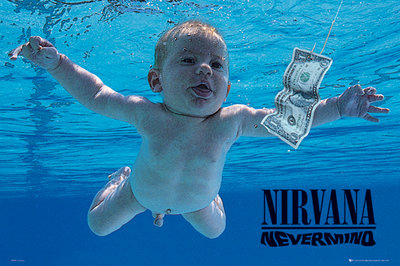 Рулонный плакат Nirvana - Nevermind [61х92 см.] ― iMerch