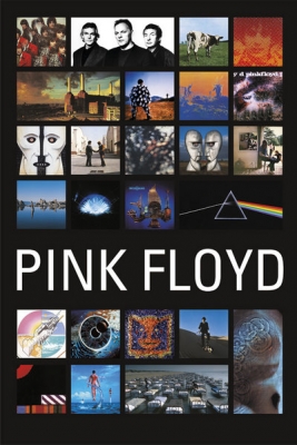 Рулонный плакат Pink Floyd - Discography [61х92 см.] ― iMerch
