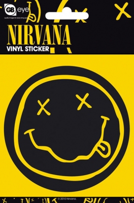 Наклейка Nirvana - Smiley ― iMerch